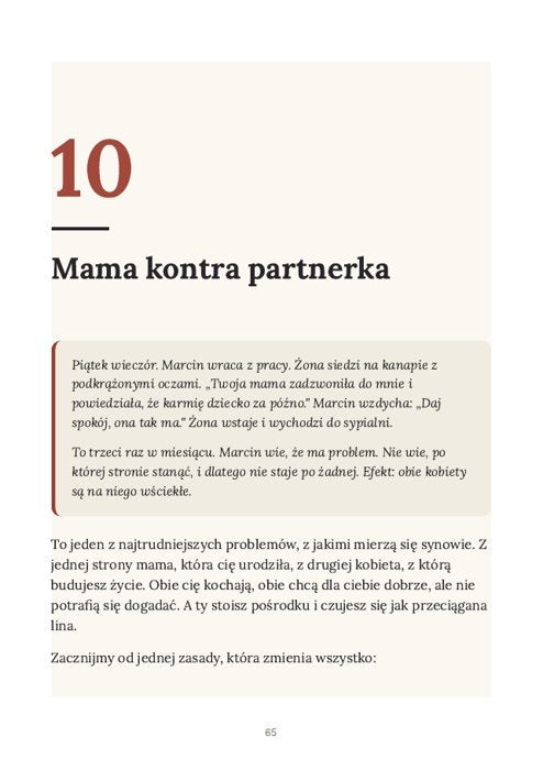 Strona: mama kontra partnerka